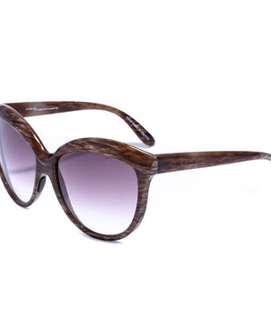 Italia Independent Brown Acetate Sunglasses