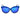 Italia Independent Blue Acetate Sunglasses