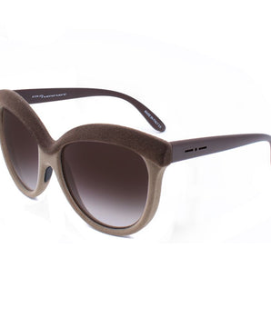 Italia Independent Brown Acetate Sunglasses