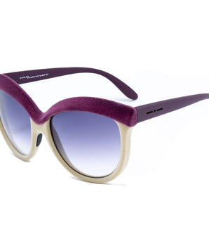 Italia Independent Purple Acetate Sunglasses