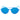 Italia Independent Blue Metal Sunglasses