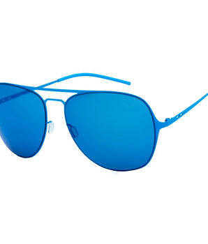 Italia Independent Blue Metal Sunglasses