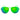 Italia Independent Green Metal Sunglasses