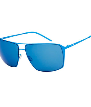 Italia Independent Blue Metal Sunglasses