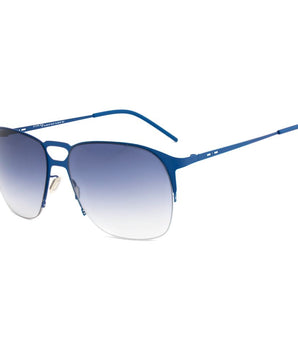 Italia Independent Blue Metal Sunglasses