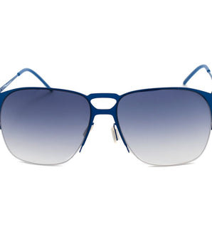 Italia Independent Blue Metal Sunglasses