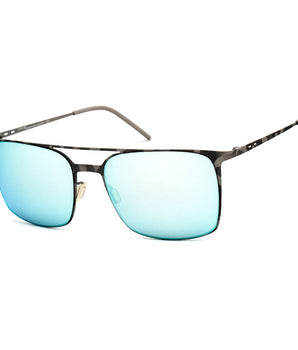Italia Independent Gray Metal Sunglasses