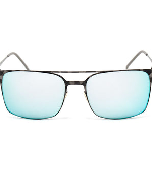 Italia Independent Gray Metal Sunglasses