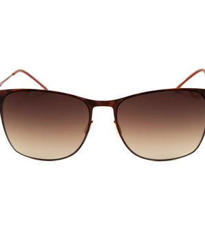 Italia Independent Brown Metal Sunglasses