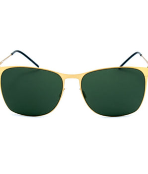 Italia Independent Gold Metal Sunglasses