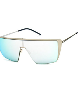 Italia Independent Silver Metal Sunglasses