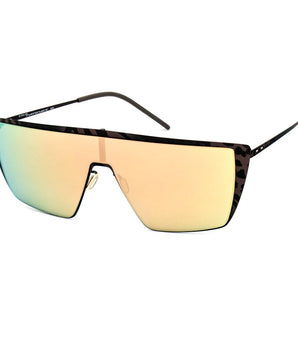 Italia Independent Brown Metal Sunglasses