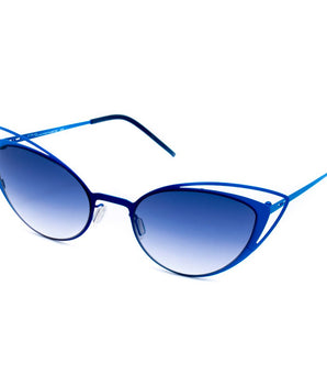 Italia Independent Blue Metal Sunglasses
