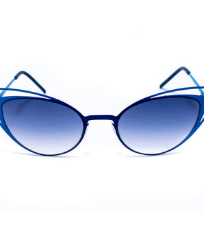 Italia Independent Blue Metal Sunglasses