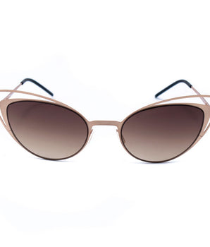 Italia Independent Gold Metal Sunglasses