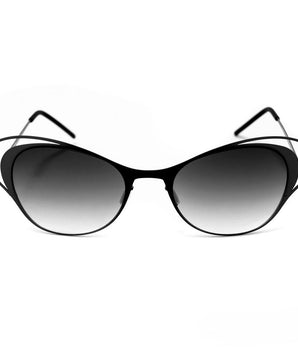 Italia Independent Black Metal Sunglasses