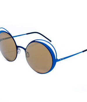 Italia Independent Blue Metal Sunglasses