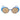 Italia Independent Blue Metal Sunglasses