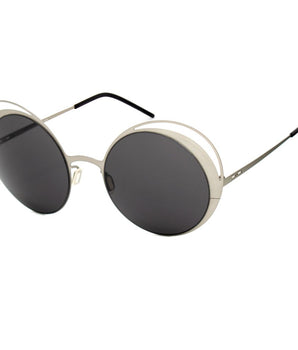 Italia Independent Gray Metal Sunglasses