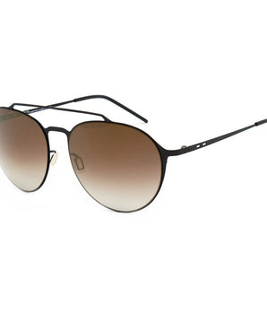 Italia Independent Black Metal Sunglasses