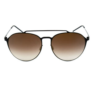 Italia Independent Black Metal Sunglasses