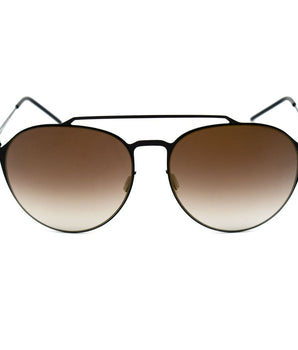 Italia Independent Black Metal Sunglasses