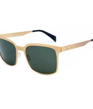 Italia Independent Gold Metal Sunglasses