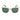 Italia Independent Gold Metal Sunglasses