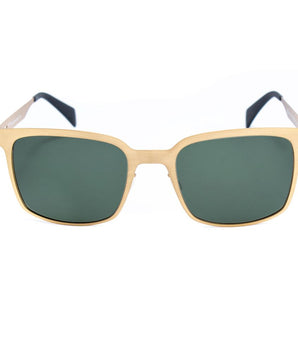 Italia Independent Gold Metal Sunglasses
