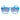 Italia Independent Blue Metal Sunglasses