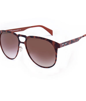 Italia Independent Brown Metal Sunglasses