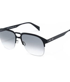 Italia Independent Black Metal Sunglasses