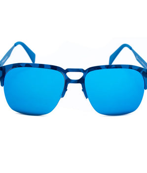 Italia Independent Blue Metal Sunglasses