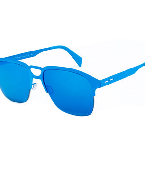 Italia Independent Blue Metal Sunglasses