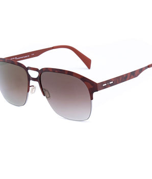 Italia Independent Brown Metal Sunglasses