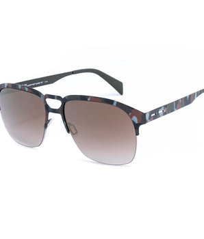 Italia Independent Gray Metal Sunglasses