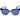 Italia Independent Blue Metal Sunglasses