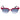 Italia Independent Red Metal Sunglasses