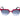 Italia Independent Red Metal Sunglasses