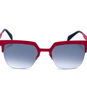 Italia Independent Red Metal Sunglasses