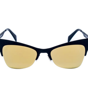 Italia Independent Black Metal Sunglasses