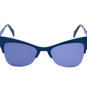 Italia Independent Blue Metal Sunglasses