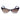 Italia Independent Black Metal Sunglasses