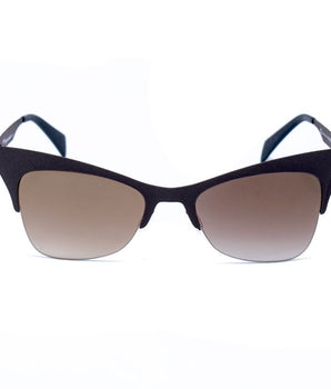 Italia Independent Black Metal Sunglasses