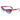 Italia Independent Red Metal Sunglasses