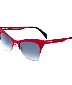 Italia Independent Red Metal Sunglasses