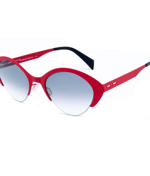 Italia Independent Red Metal Sunglasses