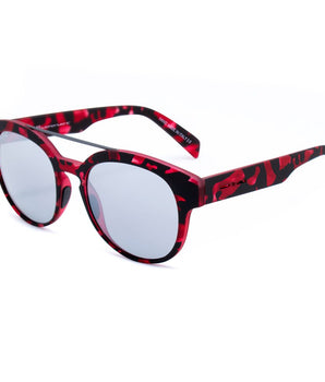 Italia Independent Red Acetate Sunglasses