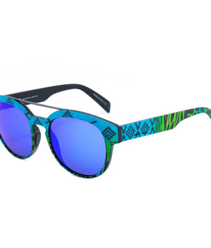 Italia Independent Blue Acetate Sunglasses
