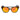 Italia Independent Orange Acetate Sunglasses